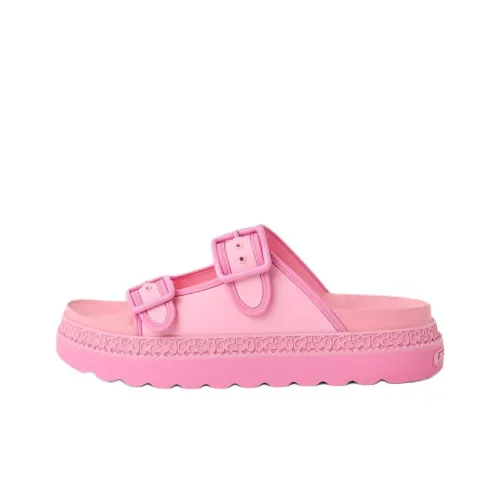 COACH Slide Slippers Women's Pink