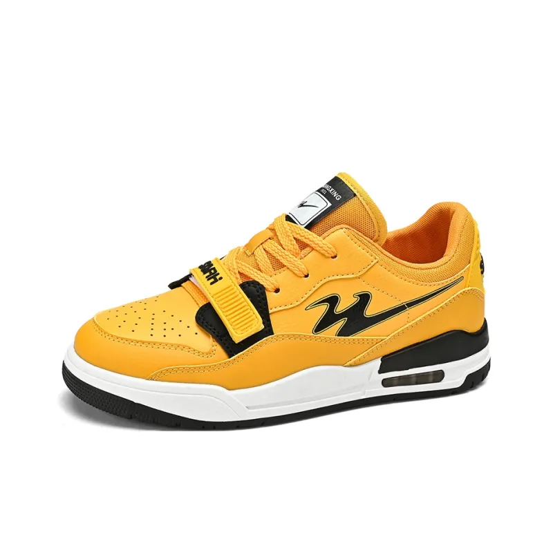 Binary Lightweight Wear Resistant And Slip Resistant Low Top Skateboard Shoes Men's-1