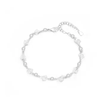 Love Link 999 Fine Silver Bracelets Women's