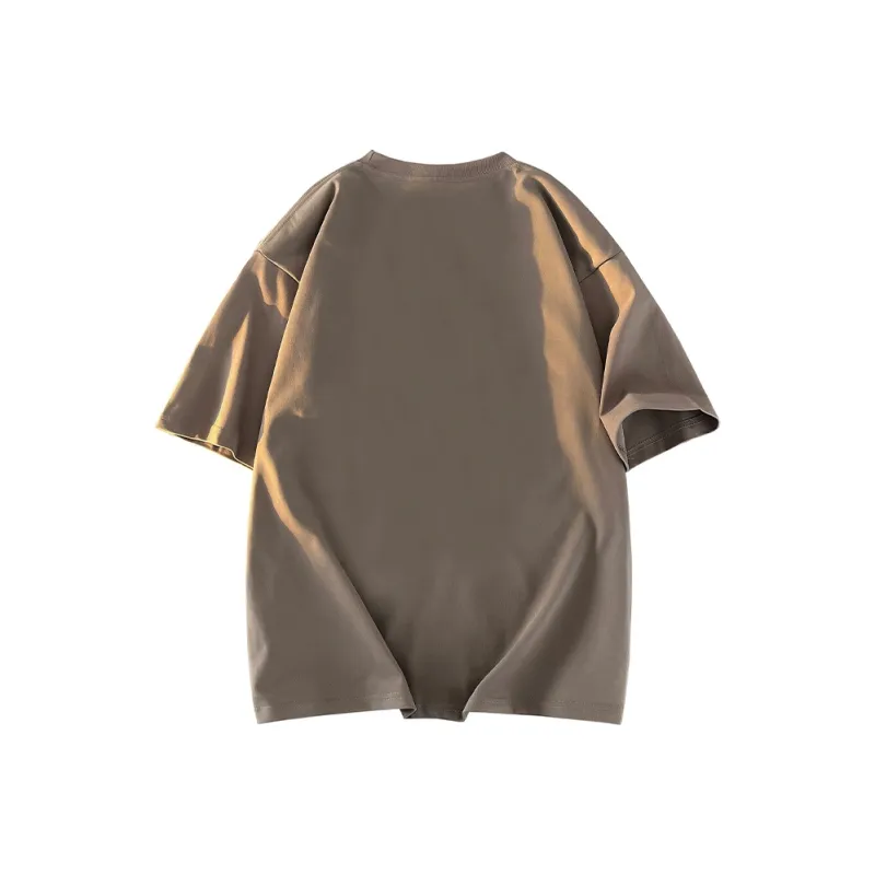 HAVR Loose Fit Breathable Thin Short Sleeved T Shirts Unisex-16