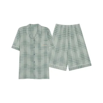 MIIOW Cool One Summer Series Pajama Set Men's Uniform Blue