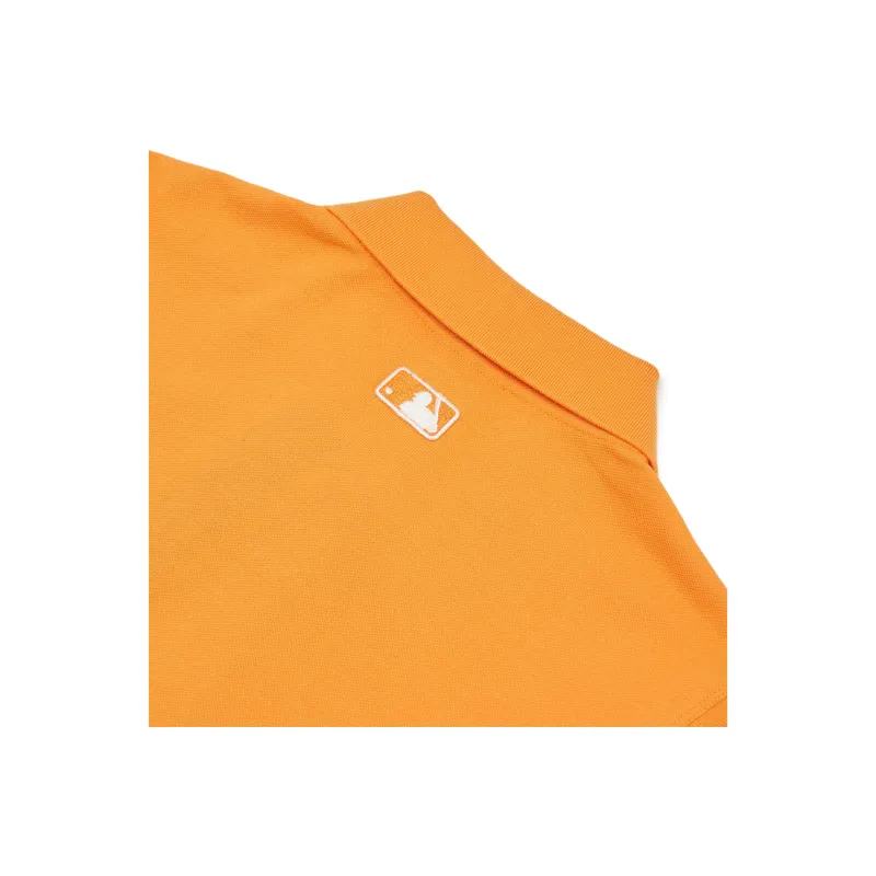 MLB Base Logo Polo Shirts Women's Orange-2