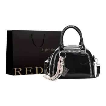 REDOO PU Bowling Bag Handbag Women's Multicolor