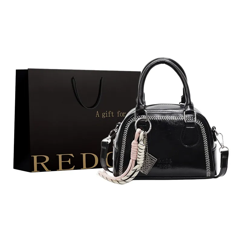 REDOO PU Bowling Bag Handbag Women's Multicolor-0