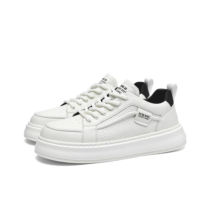 AOKANG Air Force One Series Low Top Skateboard Shoes Men's Box Included-14