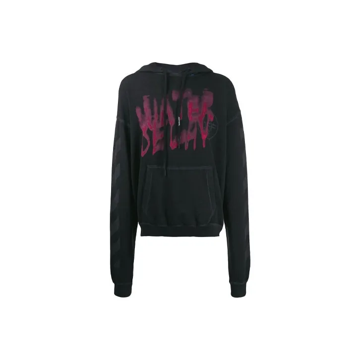 OFF WHITE FW19 Sweatshirt Men's Black-0