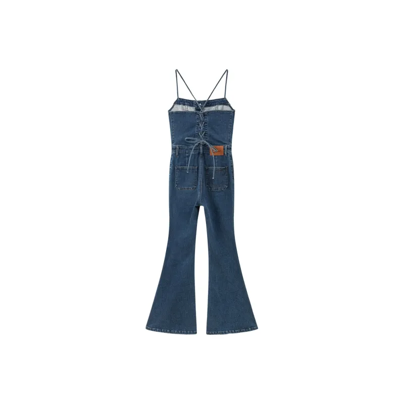 CHUU Jeans Women's Dark Denim Blue-1