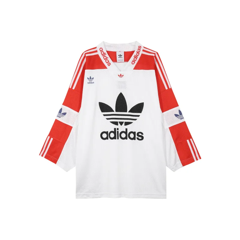 Adidas Originals T Shirt Men's White Red-0