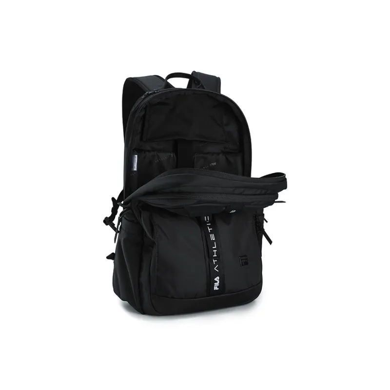 FILA Fitness Series Fabric Backpack Regular Men's Jet Black-3