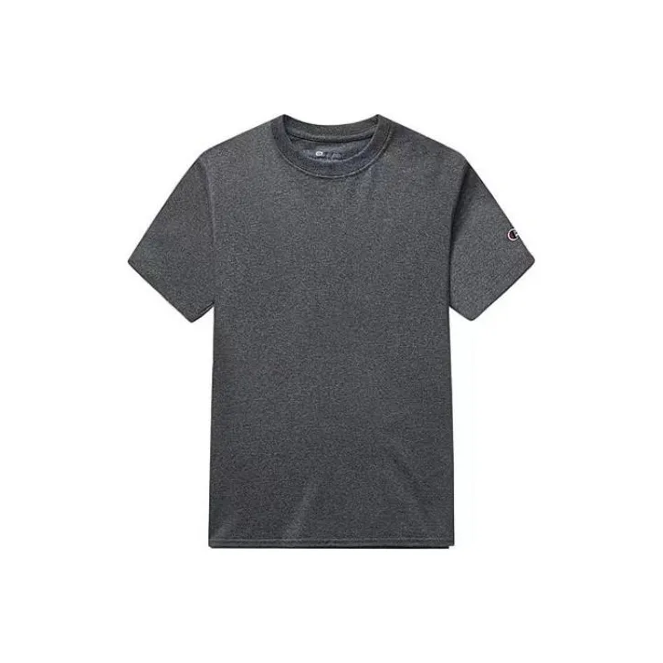 Champion T Shirt US Version Unisex Dark Gray-0