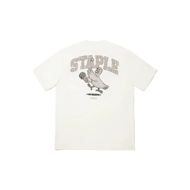 LiNing x Staple T Shirt Men's Ecru-1