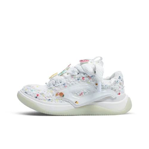 SPONGEBOB SQUAREPANTS x Daisy Fellowes Rocket 001 Slip Resistant Height Increasing Skateboard Shoes Unisex White