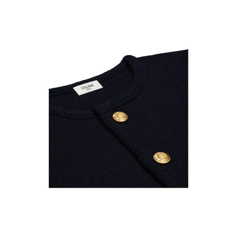 CELINE Cardigan Jacket In Wool-2
