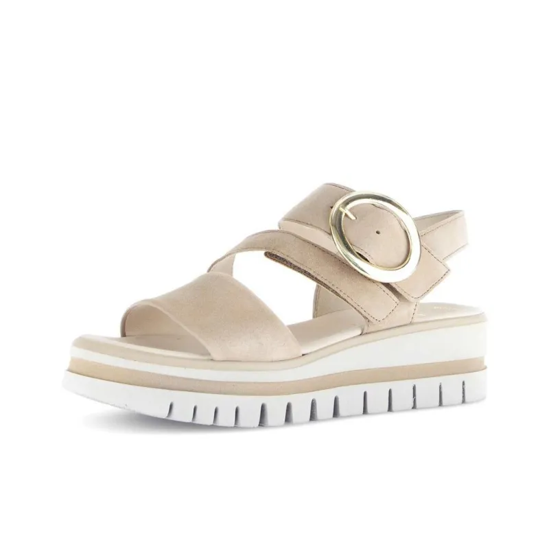 Gabor Fashion Strap Sandals 5.5cm Women's Light Umber-1