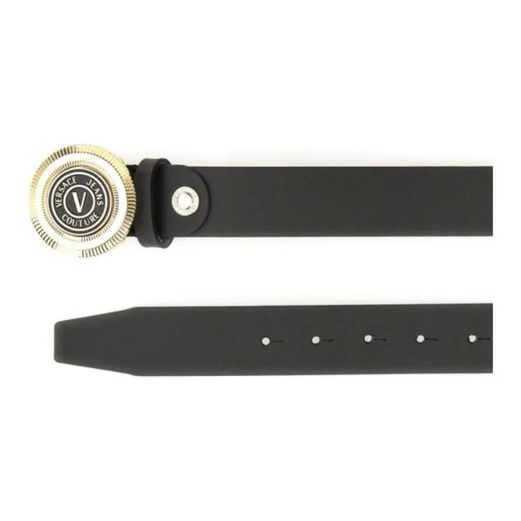 VERSACE JEANS COUTURE Logo buckle Leather Belt-3