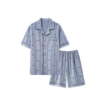 GOSO Pajama Set Men's Steel Blue