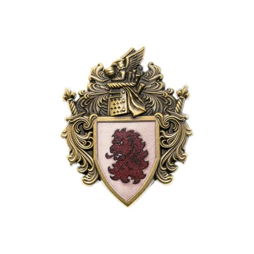 STARFORGED Warhammer Age Of Sigmar Merch Batorian Knight Shield Emblem Lioness Army Flag Brooch Badges