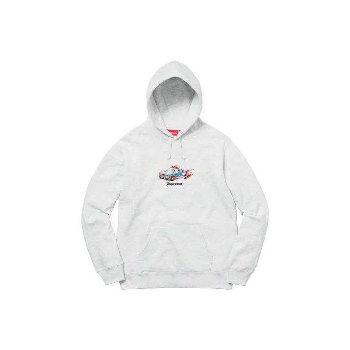 Supreme Cop Car Hooded Sweatshirt-0