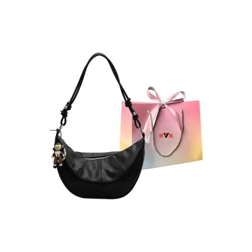 Yalu PU Portable Crossbody Bag Shoulder Bag Regular Women's Black/Ecru/Yellow/Pink/Blue