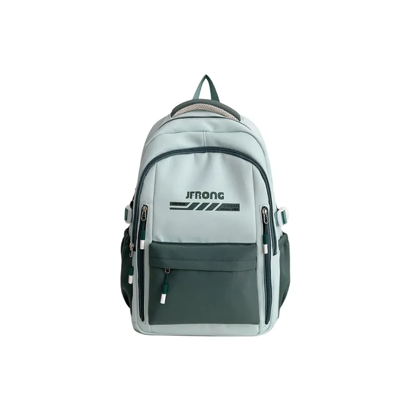 Deli Bear Nylon Backpack Regular Unisex Brown/Orange/Black/Khaki/Green-15