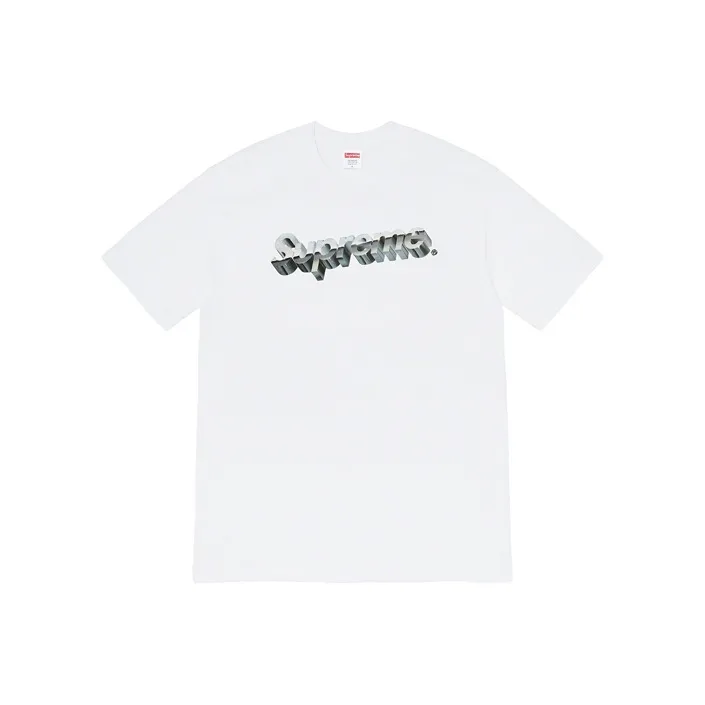 Supreme Chrome Logo Tee-11