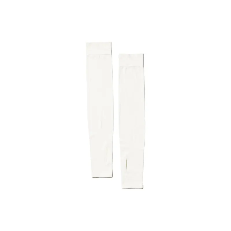 UNIQLO Polyamide Elastane Sun Protection Sleeves Unisex White-0
