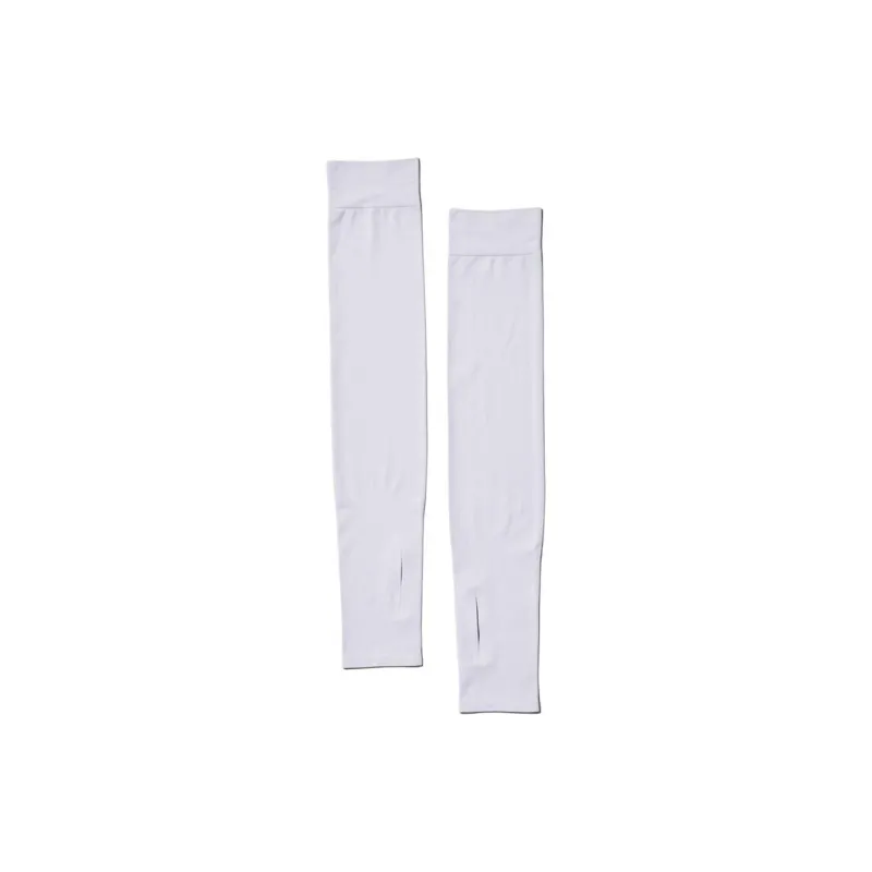 UNIQLO Polyamide Elastane Sun Protection Sleeves Unisex White-2