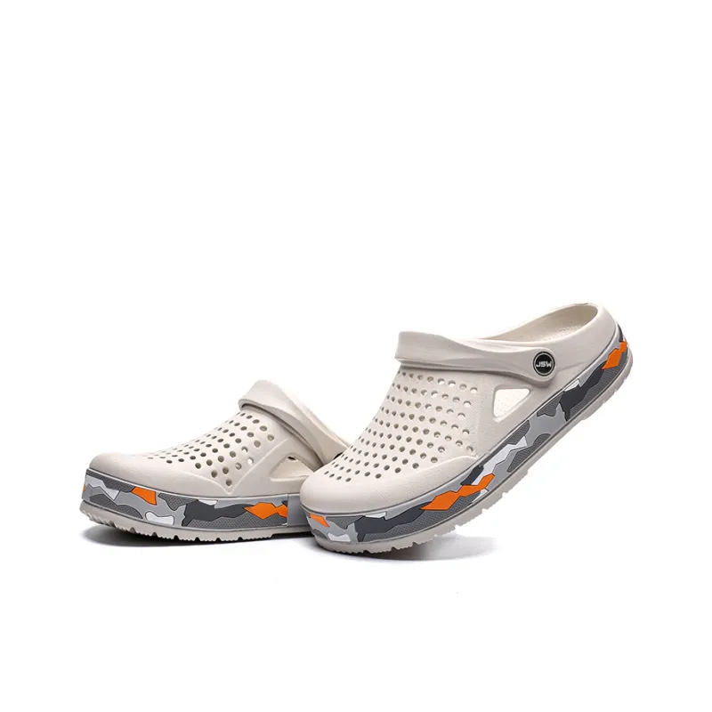 JEANSWEST Fashion Niche Design, Cloud Like Clogs Men's-9