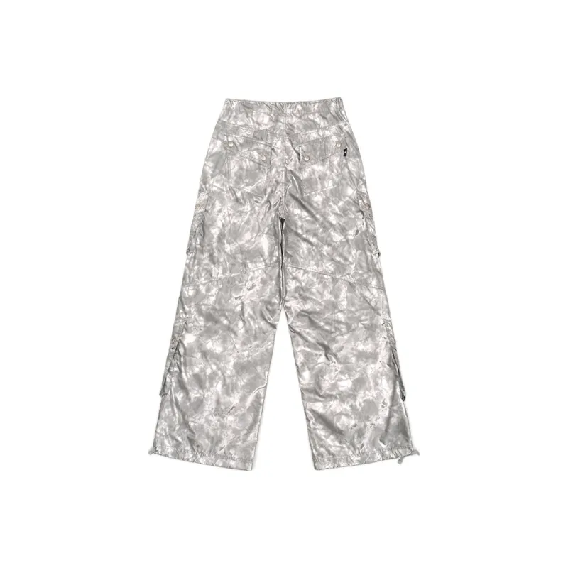 SMFK Casual Pants Unisex Phantom Camouflage Silver-1
