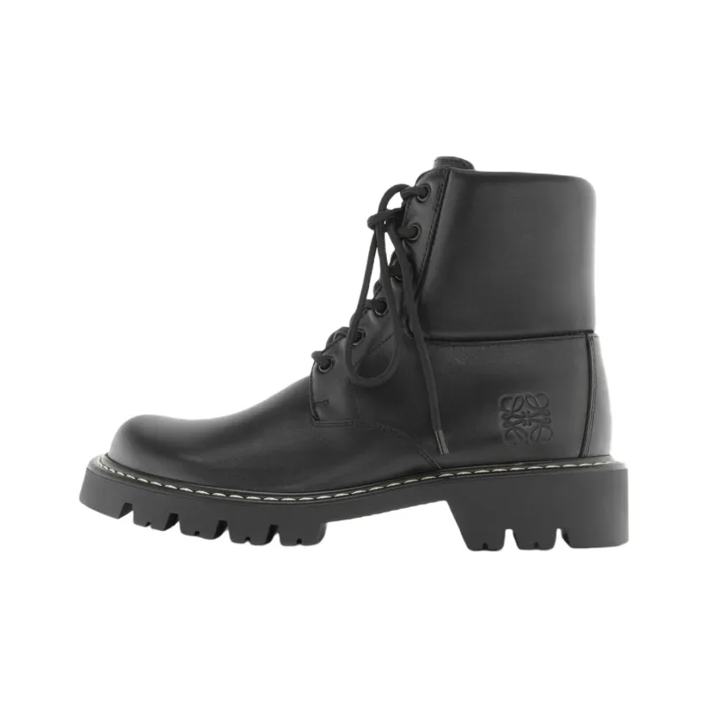 LOEWE Sierra Ankle Boots 4cm Men's Black-0