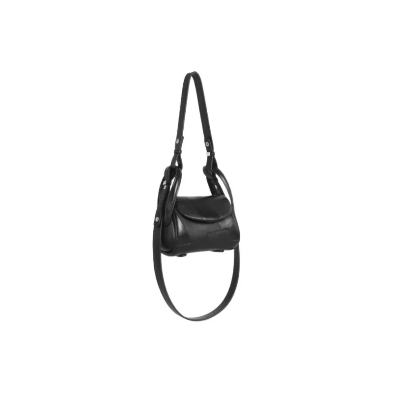 Kikawa Card PU Handbag, Shoulder Bag Small Size Women's Black-5