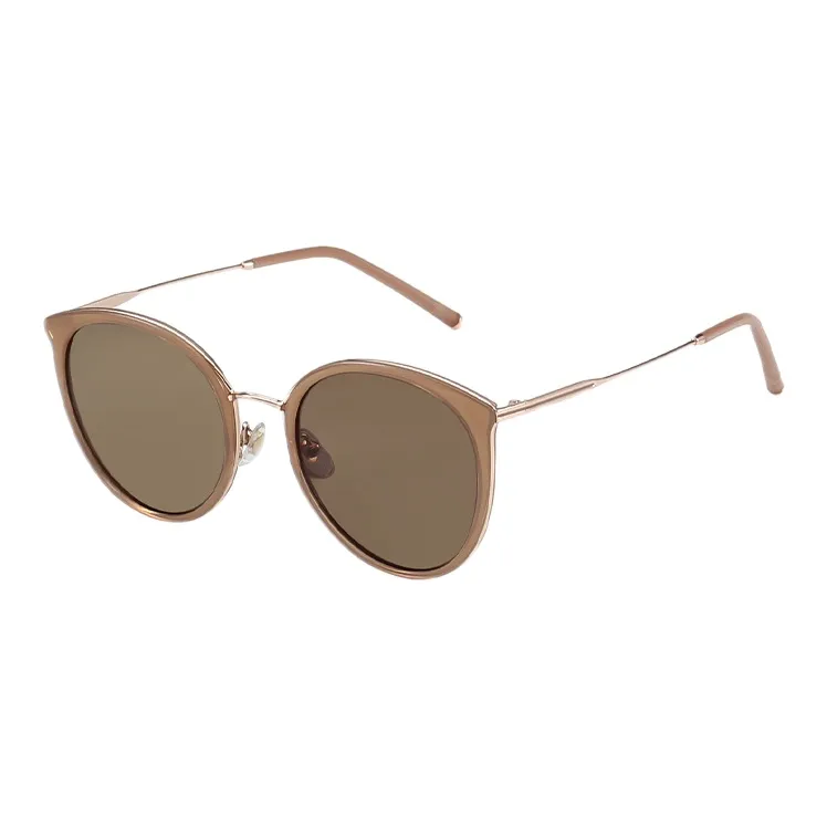 NOME TR/Memory Plastic Metal Cat Eye Sunglasses Women's-6