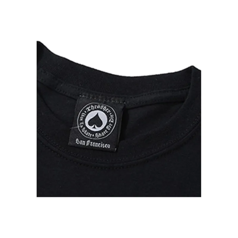 Thrasher T Shirts Unisex Black-2