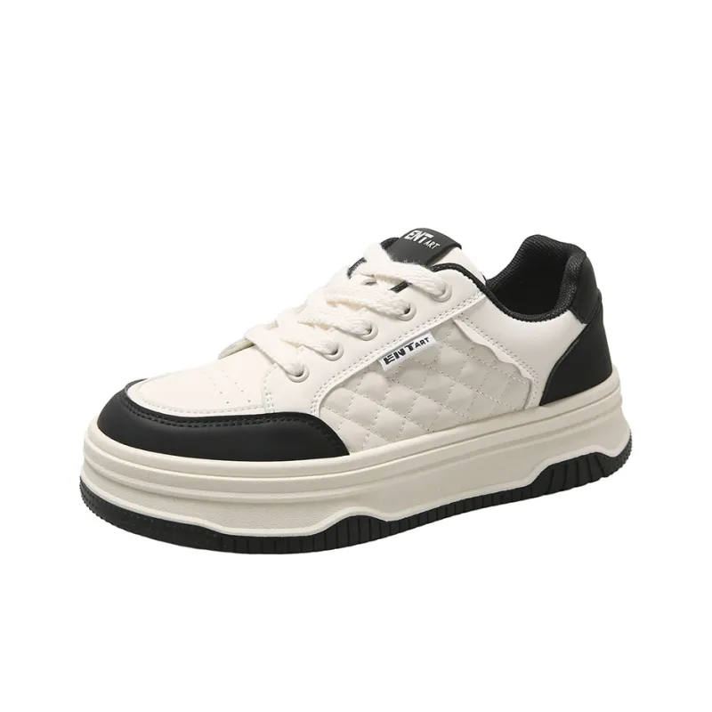 Lycakington Anti Slip Wear Resistant Low Top Skateboard Shoes Women's-0