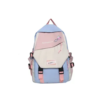 H YXIANG Nylon Backpack Unisex Multicolor