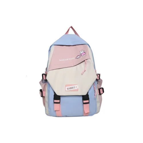 H YXIANG Nylon Backpack Unisex Multicolor