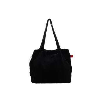 OUZIHUANG Corduroy Tote Bag Shoulder Bag Women's Multicolor