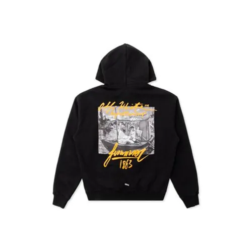 OFF WHITE Summer Graphic Print Hoodie