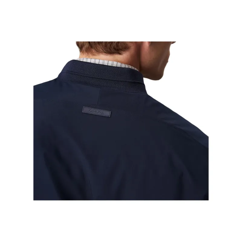 CALVIN KLEIN Jackets Coats Europe Version Men's Dark Blue Gemstone-4