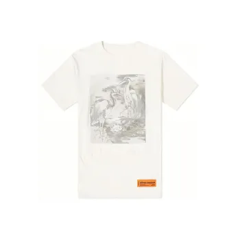 HERON PRESTON Bird Printed T shirt