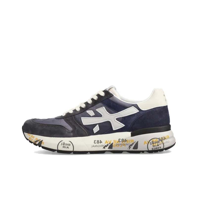 PREMIATA Mick Low Top Casual Shoes Men's Blue-0