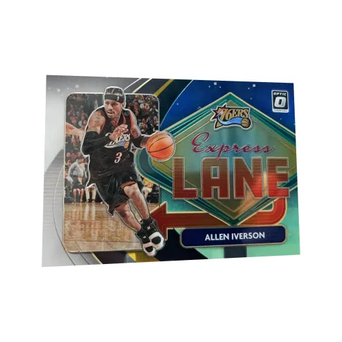 PANINI 2020 21 76 Persons Allen Iverson Four Great Guards Durex Wide Screen Trophy Sports Cards 1 Pc