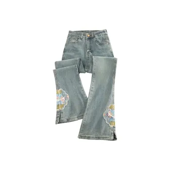 Cypress House Jeans Women's Light Gray Blue
