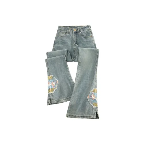 Cypress House Jeans Women's Light Gray Blue