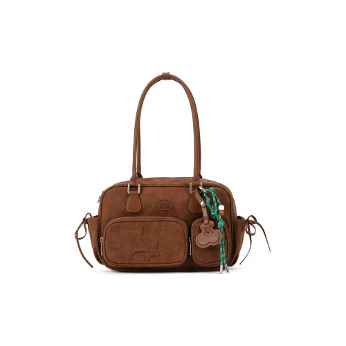 VANWALK Picnic Series PU Shoulder Bag Large Size Women
s Multicolor