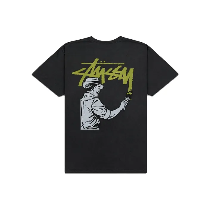 Stussy Basic Stussy Pigment Dyed Tee-0