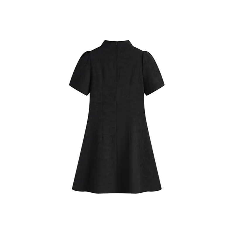 COVT Short Sleeved Dress Women's Black-1