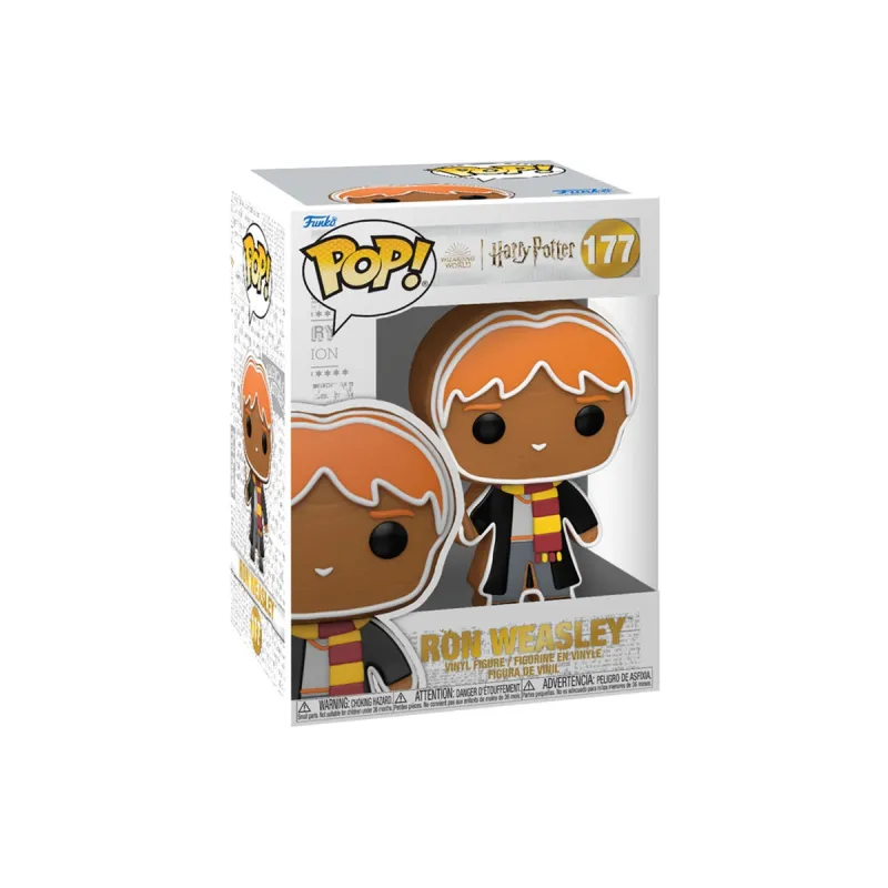 Funko Harry Potter Goblet Of Fire, Ron Weasley Gingerbread Chibi Figures-1