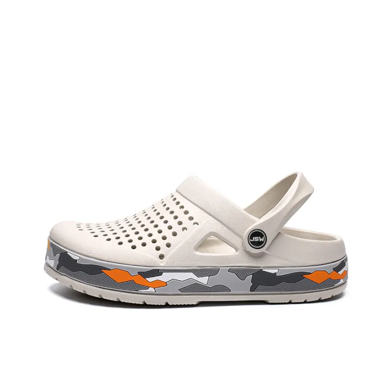 JEANSWEST Fashion Niche Design, Cloud Like Clogs Men's-11