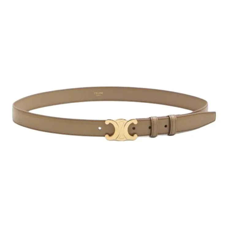 CELINE Triomphe Buckle Medium Belt-0